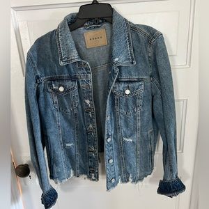 Distressed Jean Jacket